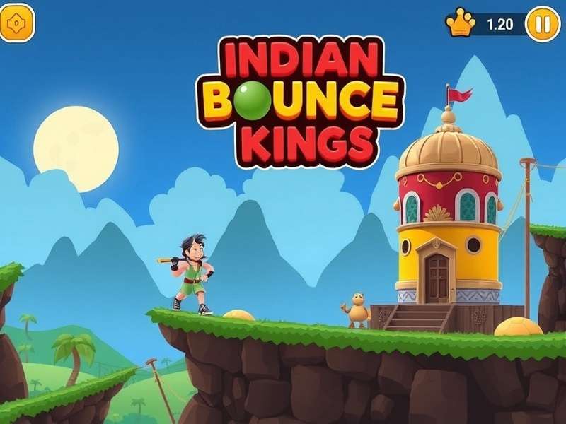 Indian Bounce Kings gameplay screenshot